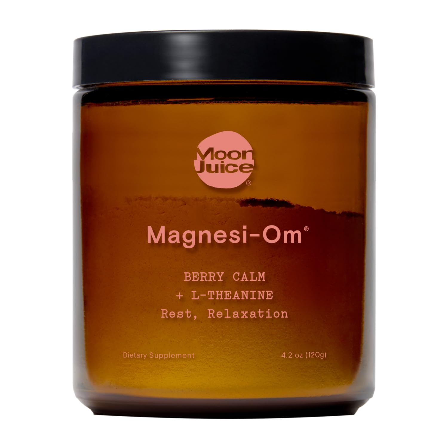 Moon Juice Magnesi-Om Magnesium Powder Supplement - Chelated Magnesium Complex + L-Theanine Blend for Rest, Relaxation & Regularity