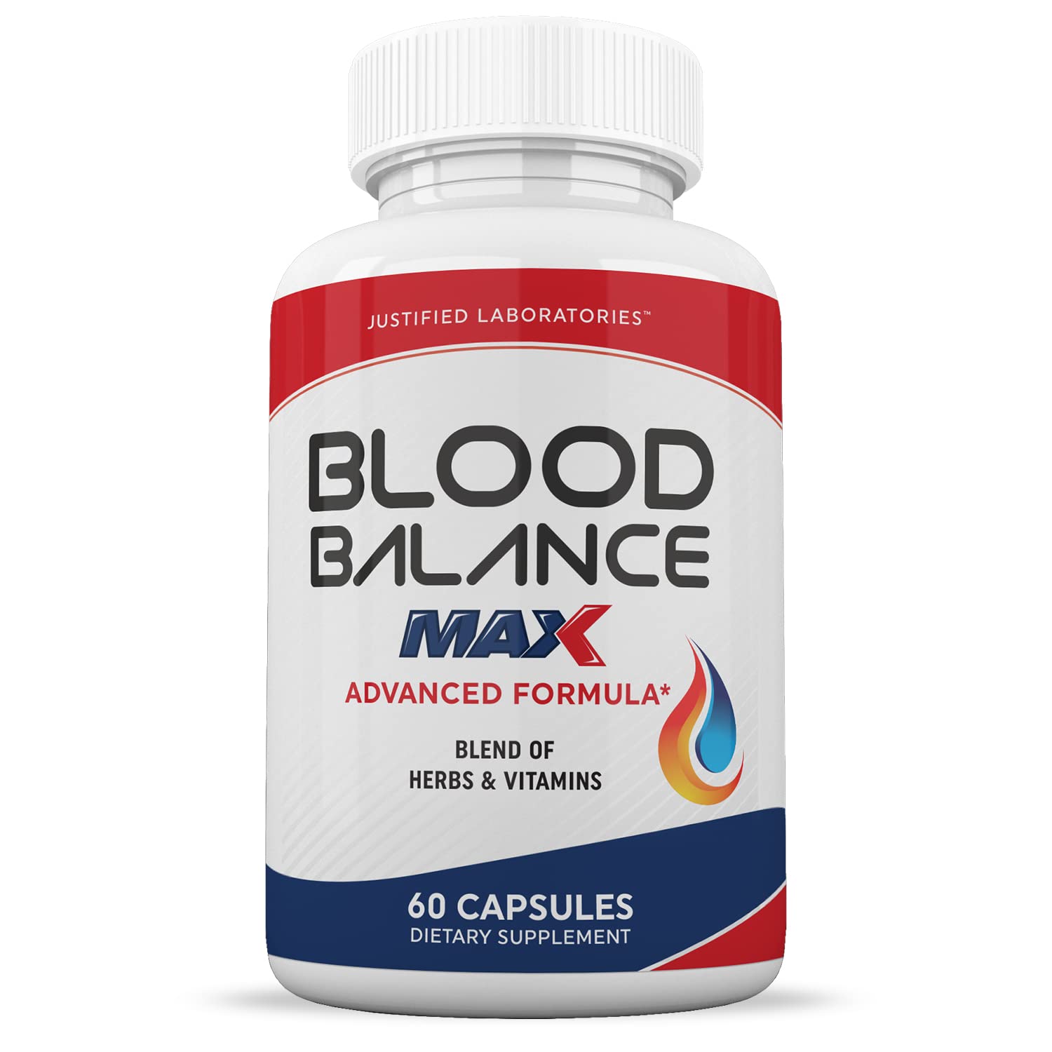 Justified Laboratories (3 Pack) Blood Balance Max 1295MG Supplement Pills 180 Capsules Justified Laboratories buy supplements Au