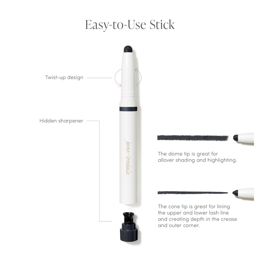 jane iredale ColorLuxe Eye Shadow Stick, Multi-Use Cream to Powder Formula with Sharpener, Highly Pigmented, Buildable, Long-Wear, Vegan, Cruelty-Free, Rosé jane iredaleBuy Supplements Australia