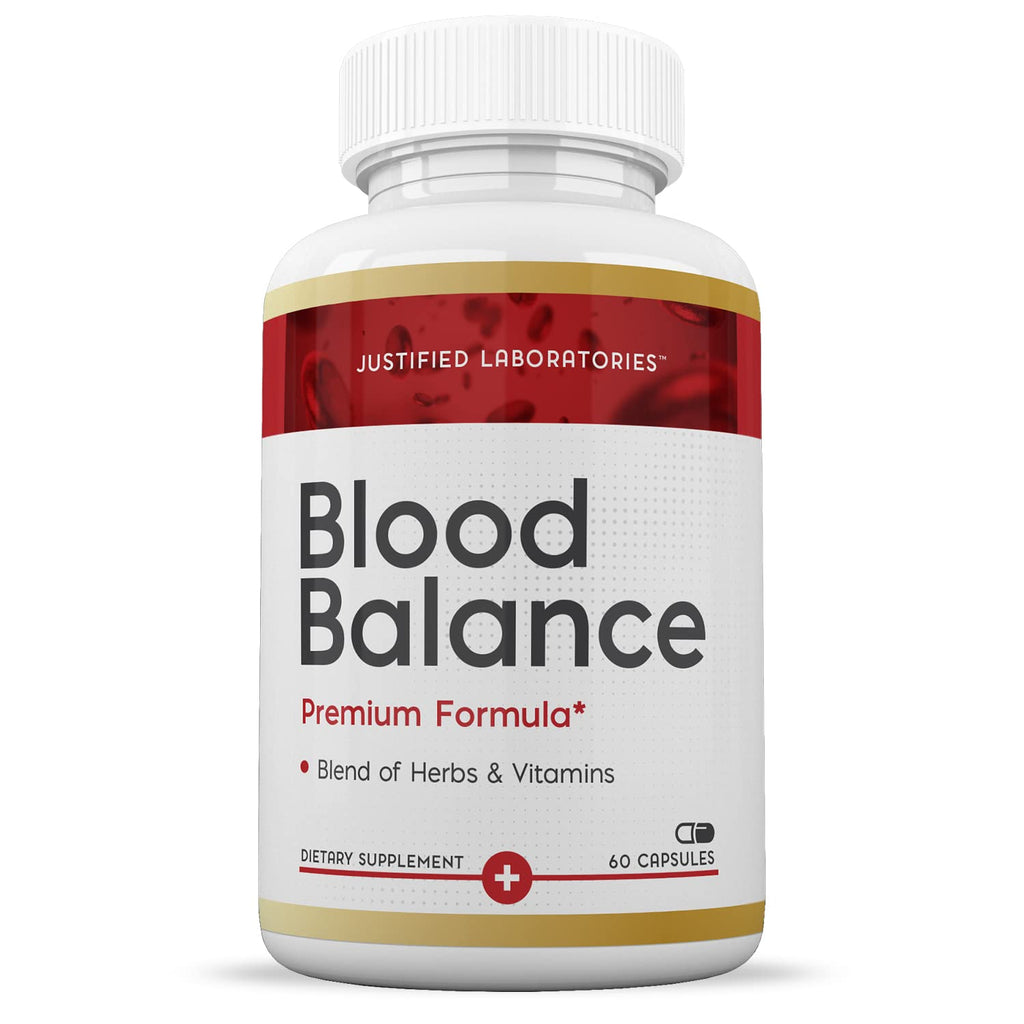 (2 Pack) Blood Balance Advanced Formula 688MG Supplement Pills 120 Capsules Justified LaboratoriesBuy Supplements Australia