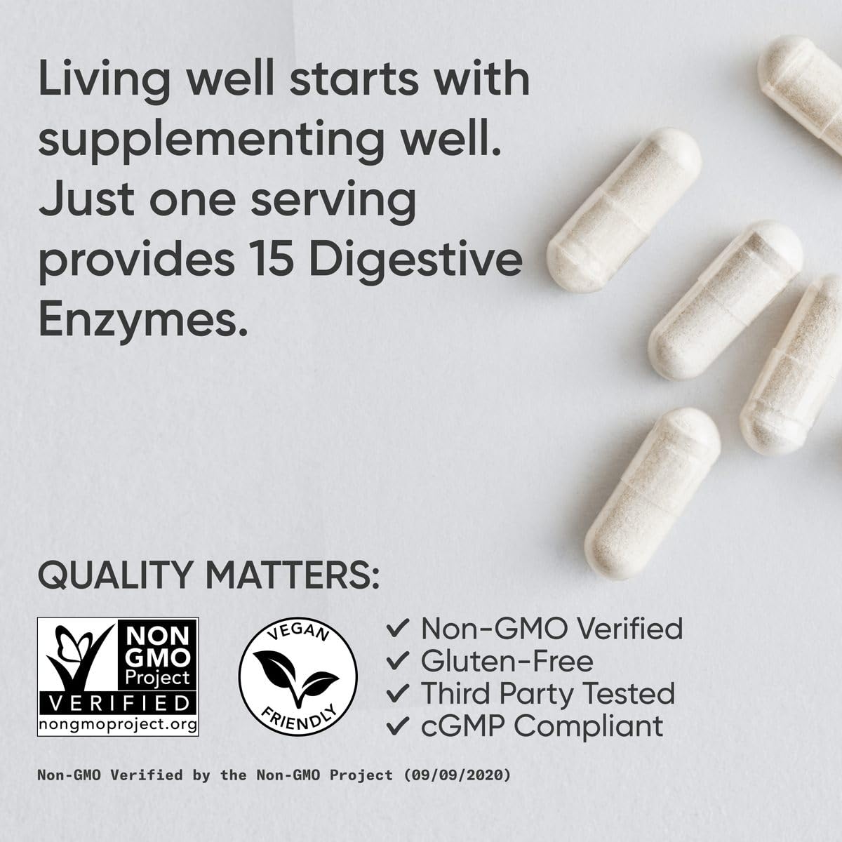 Sports Research Digestive Enzymes with Probiotics & Ginger - Plant Based for Dairy, Protein, Sugar & Carbs - Non-GMO Verified & Vegan Friendly (90 Veggie Capsules) Sports Research buy supplements Au