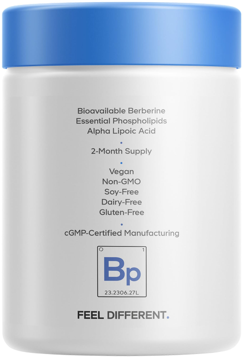 Codeage Berberine Phytosome Supplement - Berberine HCL, Alpha Lipoic Acid, Phospholipid Complex - 2-Month Supply - Berberine HCL - Berberine Hydrochloride - Gluten-Free, Non-GMO - 60 Capsules CodeageBuy Supplements Australia