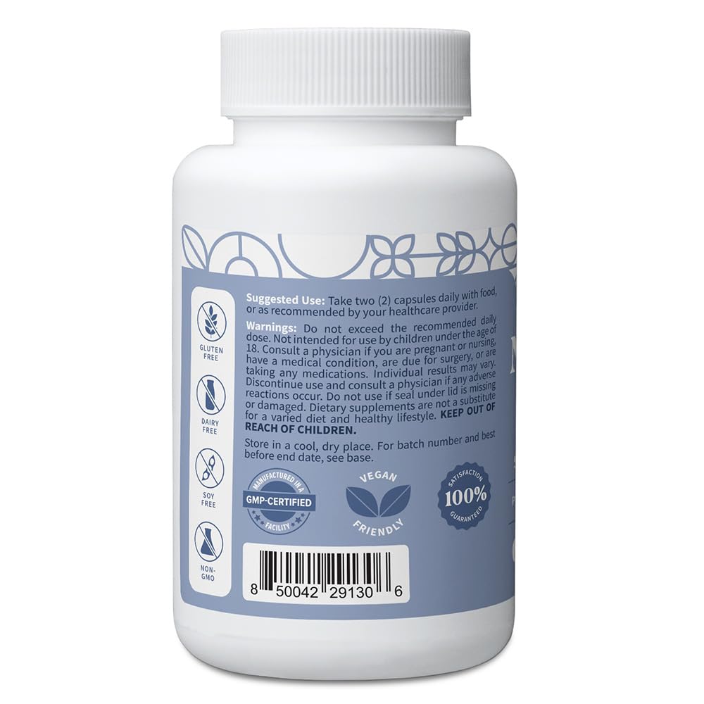 Pattern Wellness Magnesium Complex – Supports Muscle, Bone & Relaxation Health – with Zinc & Vitamin D – Daily Support Formula – 60 Vegan Capsules Pattern Wellness buy supplements Au