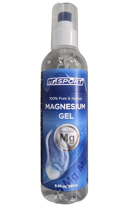 MgSport Magnesium Gel Dead Sea Magnesium - Gentle Topical Gel for Leg Cramps and Muscle Recovery Without Stinging - 20% More Potency Than Magnesium Oil Sprays - 1,000 Pumps MgSportBuy Supplements Australia