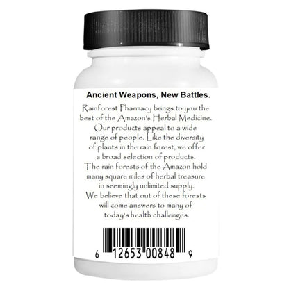 Amazon Lung Support 500mg, 120 Vegetarian Capsules | Ecologically Wildcrafted Herbal Blend for Lung Support | Non-GMO Rainforest PharmacyBuy Supplements Australia