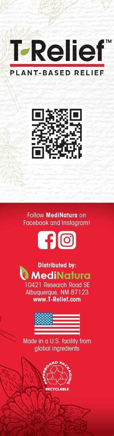 MediNatura T-Relief Extra Strength Discomfort Relief Gel-Extra-Strength Arnica Gel for Fast-Acting Relief-Supports Mobility & Body Aches-Homeopathic & Plant-Based-Paraben-Free-Non-Sticky - 2 oz MediNaturaBuy Supplements Australia