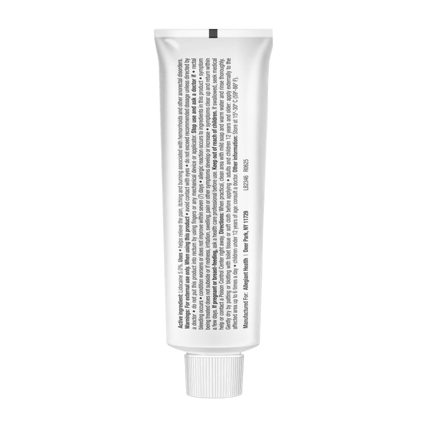 HealthA2Z® Rectal Care Cream | Lidocaine 5% / Local Anesthetic | 28g Tube | Topical Numbing Cream & Other Anorectal Disorders | Relieves Pain, Itching & Burning HealthA2ZBuy Supplements Australia