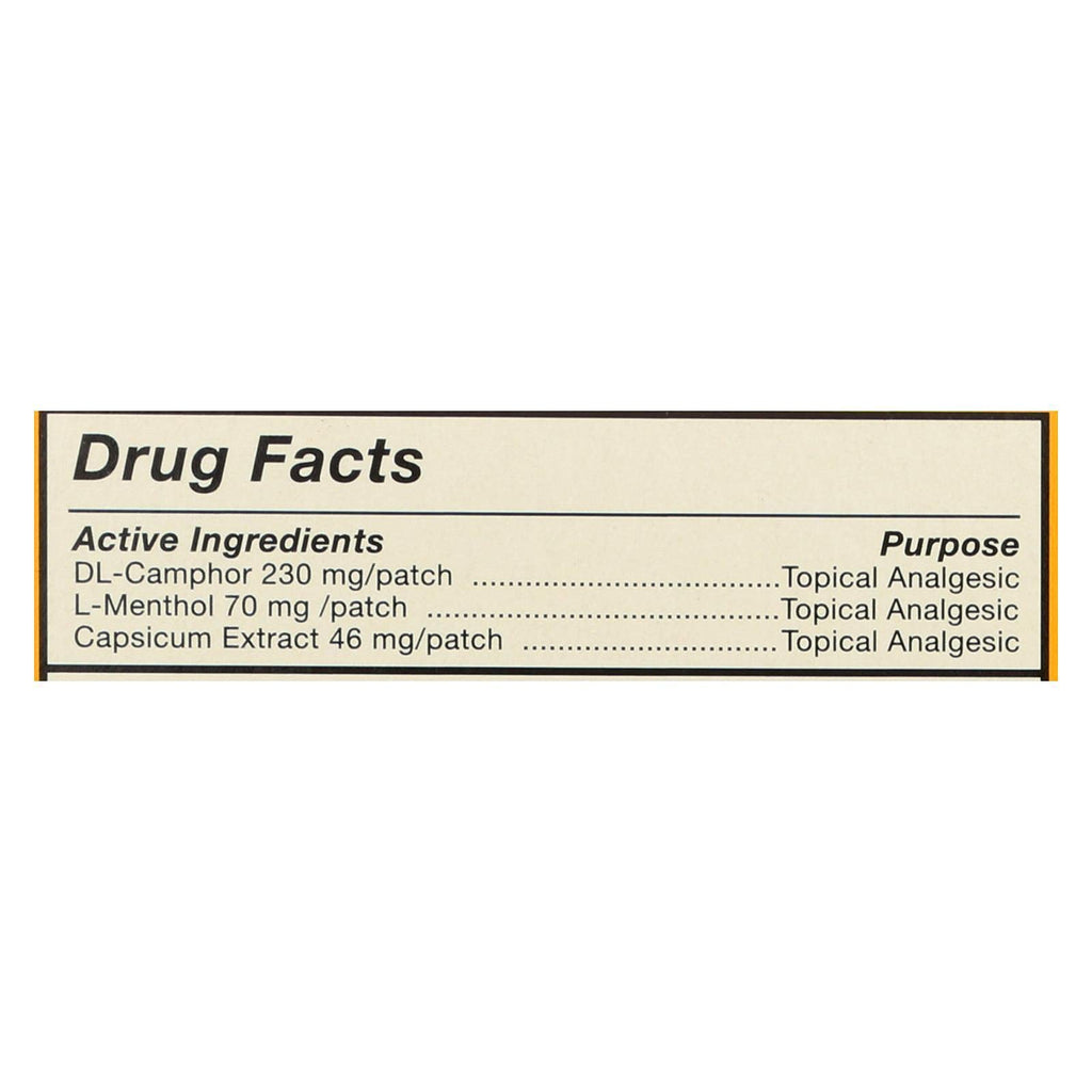 Tiger Balm Pain Relieving Patch Large, 4 Count (Pack of 6) Tiger BalmBuy Supplements Australia