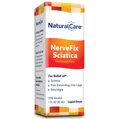 NaturalCare Pain Relief NerveFix Sciatica Neuralgia, 1 oz Liquid Natra Bio Natra-BioBuy Supplements Australia