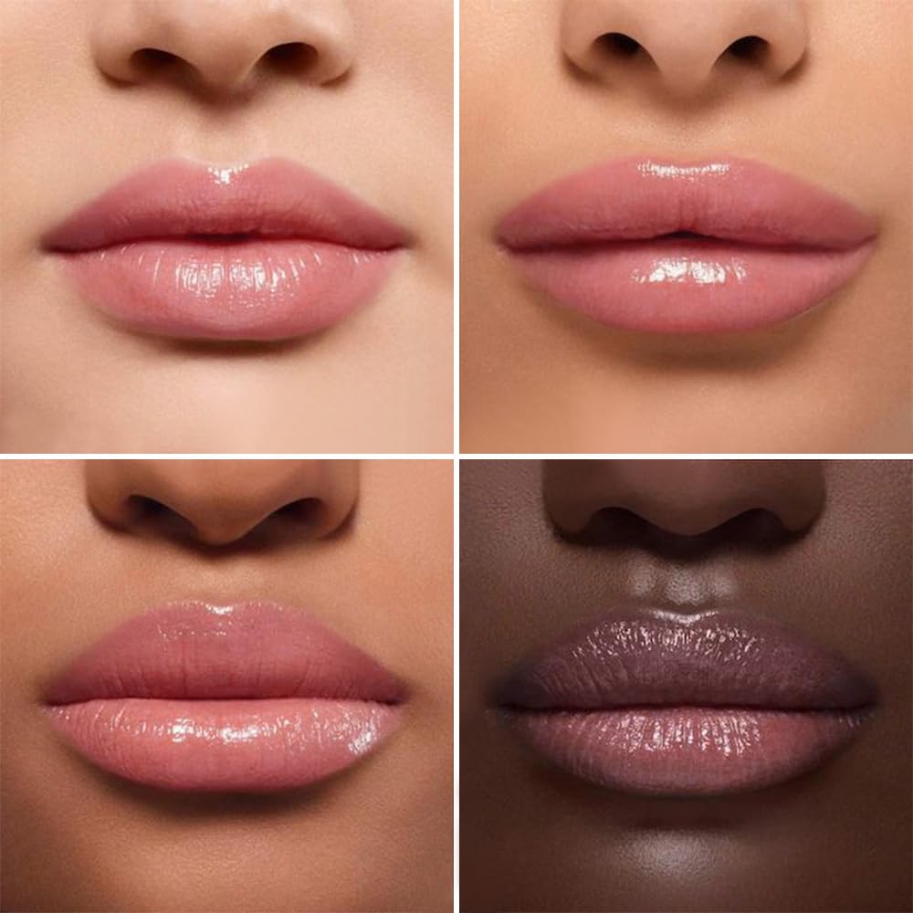 Honey Butter Lipstick Tinted Lip Balm, Shine Moisturizing Plumper Lipstick for Women, Natural Nourishing Hydrating Lip Gloss Stain for Dry Lips, Lightweight Lip Liner Care Makeup, Vegan - Black & Pink HHLTOHBuy Supplements Australia