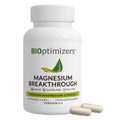 Bottle of Bioptimizers Magnesium Breakthrough supplement on a white background