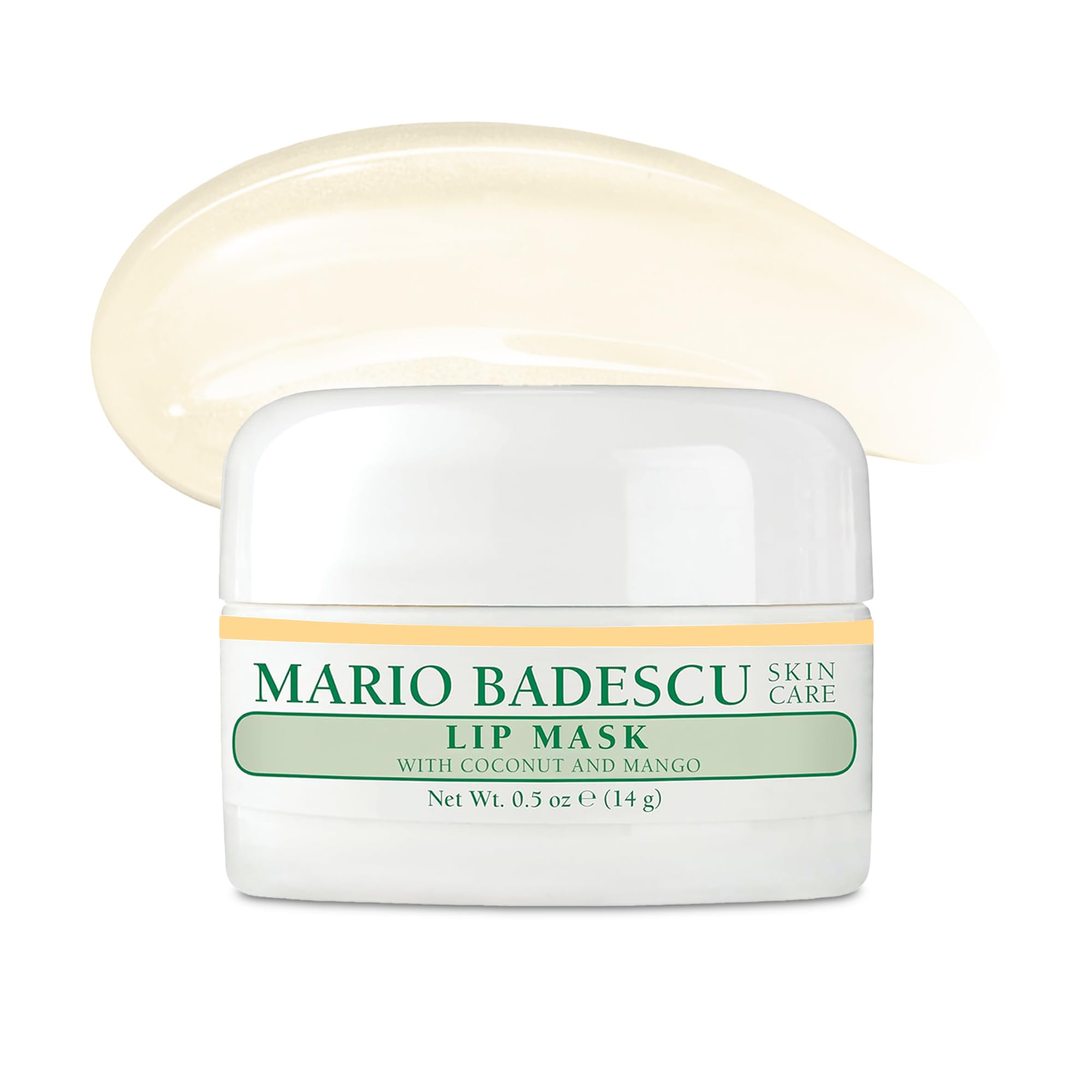 Mario Badescu Lip Mask with Coconut and Mango for All Skin Types, Overnight Lip Treatment Enriched With Skin Softening Coconut Oil, Sunflower Seed Oil and Hydrating Shea Butter, 0.5 Ounces Mario BadescuBuy Supplements Australia
