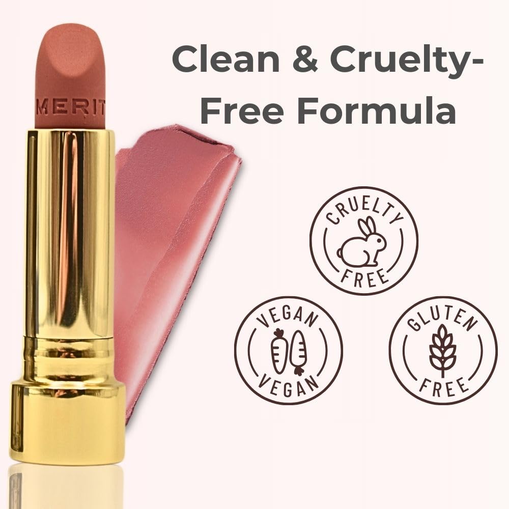 Merit Signature Lip Lightweight Matte Lipstick - 0.10 oz / 3 g (Classic (neutral), standard) MeritBuy Supplements Australia