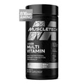 MuscleTech Platinum Multivitamins for Men & Women - Multi-Vitamin Supplement for Immune Support - 18 Vitamins & Minerals, Vitamin A C D E B6 B12