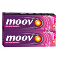 Moo'v Fast Relief Cream - 75g | Suitable for Back, Muscle, Joint, Knee | 100% Ayurvedic Formula | Suitable for Sports & Gym Related Injuries (Pack of 2) GenericBuy Supplements Australia
