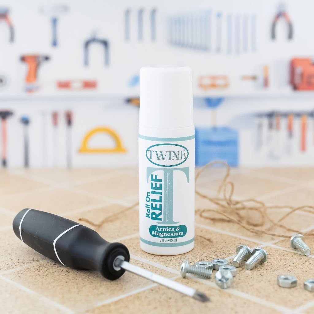 TWINE All-Natural Muscle Relief Roller with Arnica, Camphor & Eucalyptus – 90ml TWINEBuy Supplements Australia