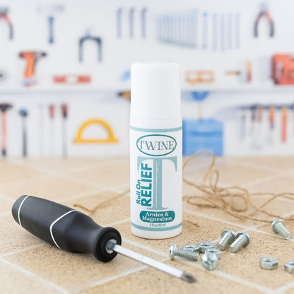 TWINE All-Natural Muscle Relief Roller with Arnica, Camphor & Eucalyptus – 90ml TWINEBuy Supplements Australia