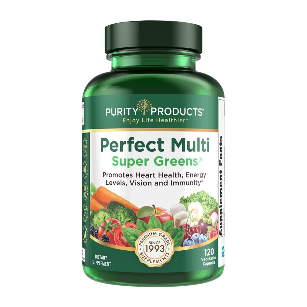 Purity Products Perfect Multi Super Greens Dietary Supplement Health Nutrition, 120 count Purity ProductsBuy Supplements Australia