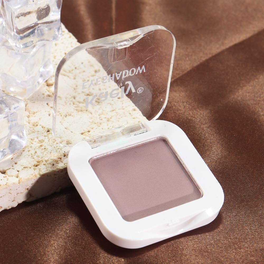 evpct Mauve Taupe Plum Matte Single Eye Shadow Palette Makeup for Older Women, Plum Lavender Purple Natural Cream Eyeshadow Palette for Green Eyes, High Pigment Mini Monochrome Eyeshadow evpctBuy Supplements Australia