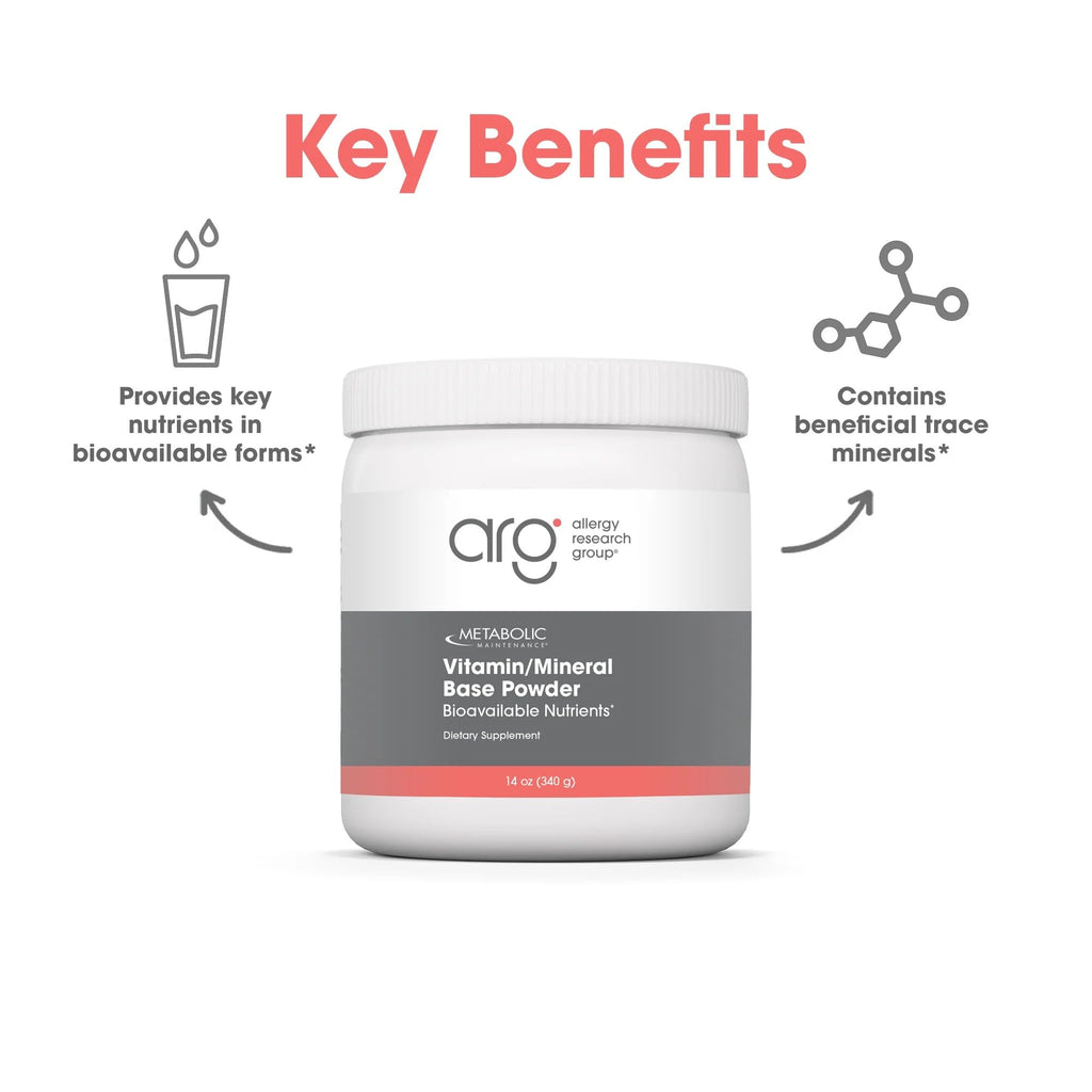 Metabolic Maintenance Vitamin Mineral Base Powder - Iron Free Multivitamin with Active B Vitamins + Chelated Minerals (340 Grams, 60 Servings) Metabolic MaintenanceBuy Supplements Australia