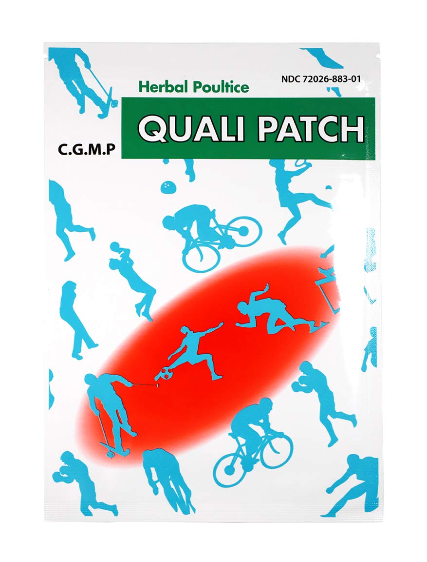 Quali Herbal Poultice Pain Relief Patch Muscle Pain Joint Pain Shoulder Pain Long Lasting Pain Patch 3 Sheets Per Pack Quali-PatchBuy Supplements Australia