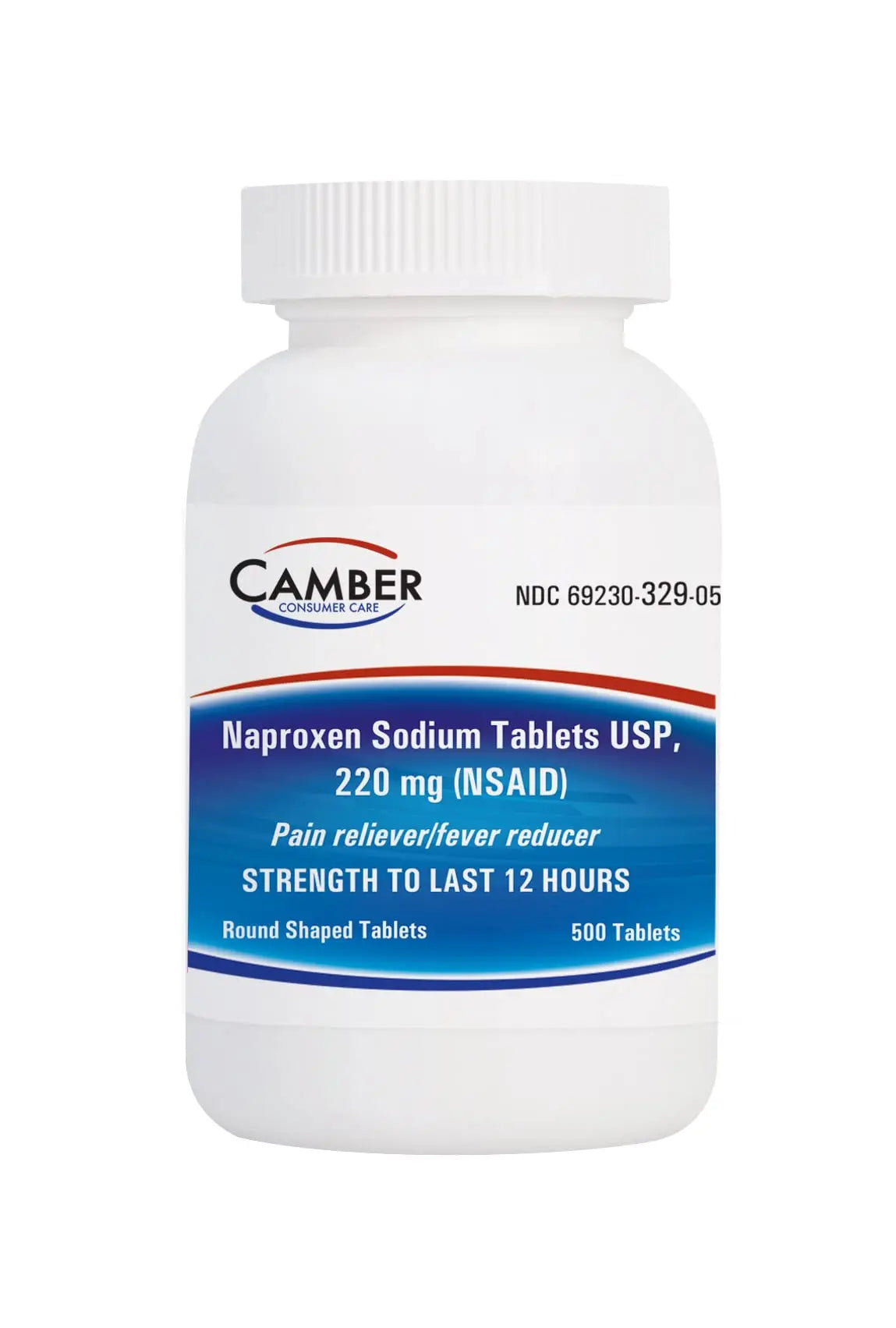Camber Naproxen Sodium, 220 mg - Pain Reliever and Fever Reducer (500 Count) CAMBER PHARMACEUTICALS, INCBuy Supplements Australia