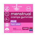 Menstrual Cramp Period Gummies True Roots | PMS Support Supplement for Women | Healthy Flow | Flo PMS Menstrual Cycle Relief, Cramping and Bloating | Vegan & Natural Flavors | 60 Count True RootsBuy Supplements Australia