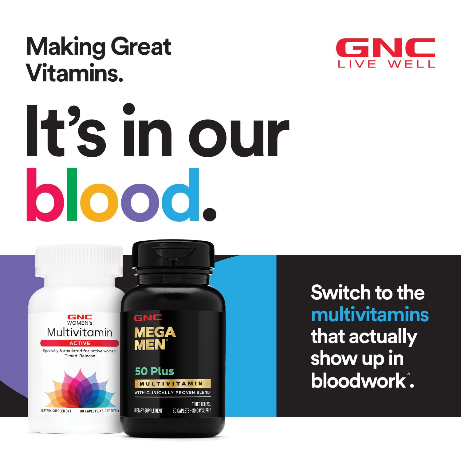 GNC Mega Men Energy & Metabolism Multivitamin | Antioxidants and Increased Calorie Burning | 180 Count GNC buy supplements Au