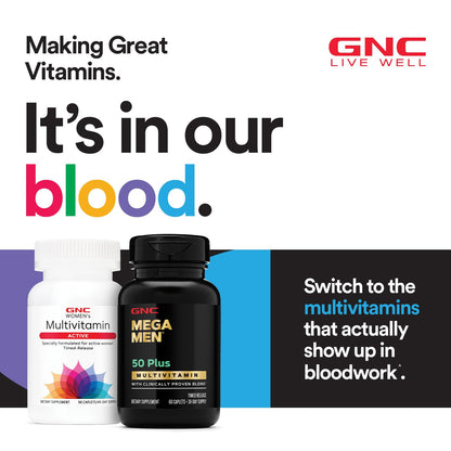 GNC Mega Men Sport Multivitamin | Performance, Muscle Function, and General Health | 90 Count GNC buy supplements Au