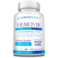 Approved Science Hemovir - Hemorrhoid Support Supplement - Witch Hazel, Horse Chestnut - 45 Capsules - 1 Bottle - Vegan Approved ScienceBuy Supplements Australia