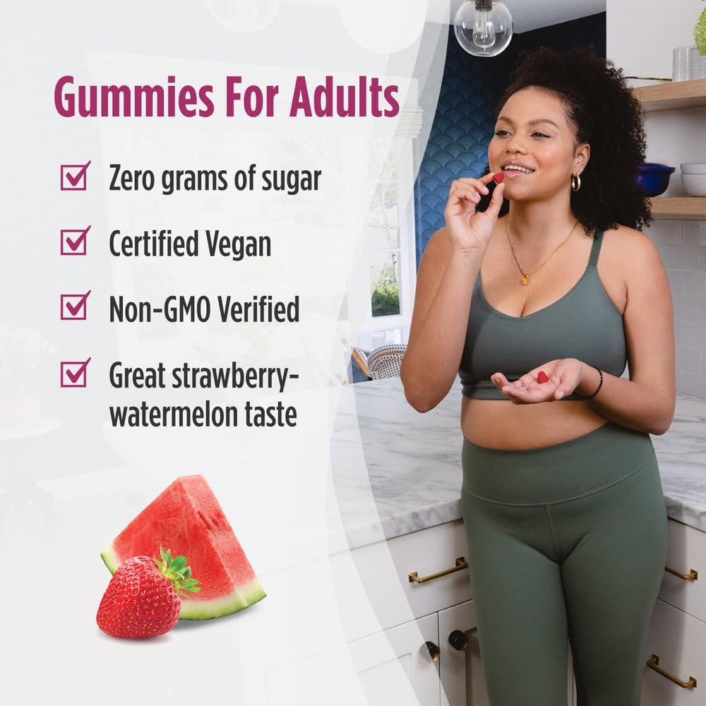 Nordic Naturals Zero Sugar Probiotic Gummies - Strawberry Watermelon Flavor - 40 Gummies - Supports Digestive Wellness & Immune Health - Non-GMO - Third Party Tested - Vegan - 20 Servings Nordic NaturalsBuy Supplements Australia