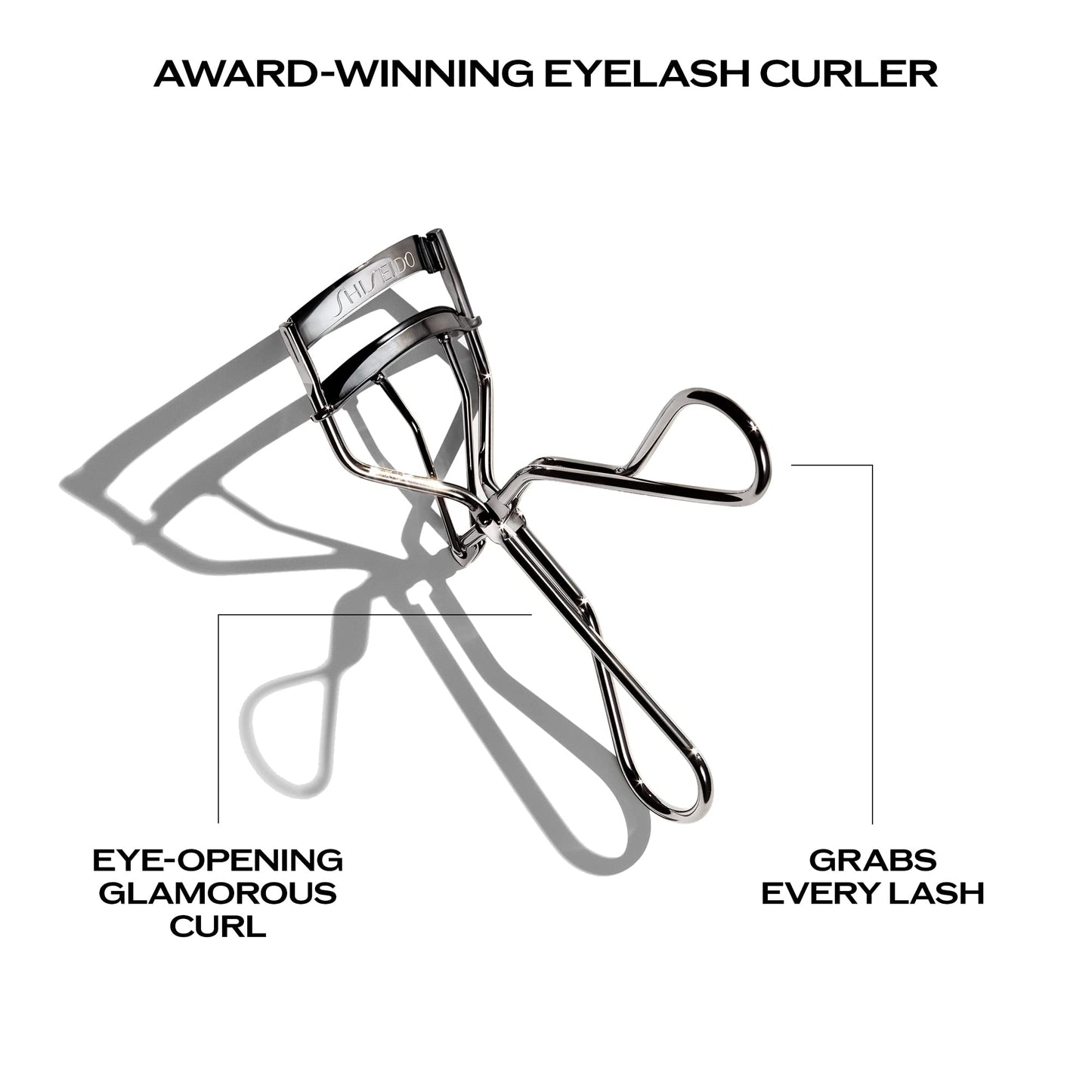 Shiseido Eyelash Curler - Crimps & Curls Lashes for Perfect, Eye-Framing Fringe - Gentle & Safe - Includes Replacement Pad ShiseidoBuy Supplements Australia