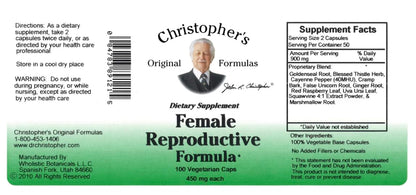 Dr. Christopher’s Female Health Bundle | Female Reproductive, Hormonal Changease & Wheat Germ Oil | 3-Bottle Herbal Support Pack | 100 Veg Capsules Each | USDA Organic Dietary Supplements Generic buy supplements Au