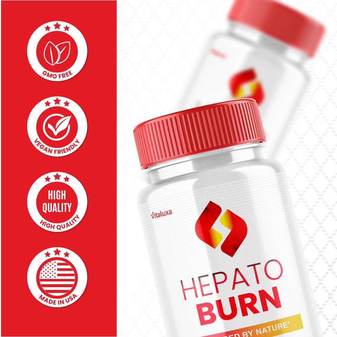 (3 Pack) Hepato Burn Capsules - HepatoBurn Supplement Pills Advanced Formula Wait Premium Blend All Natural Loss Support for Men Women, Hepataburn Reviews Maximum Strength Burner Health (180 Capsules) Vitaluxa buy supplements Au