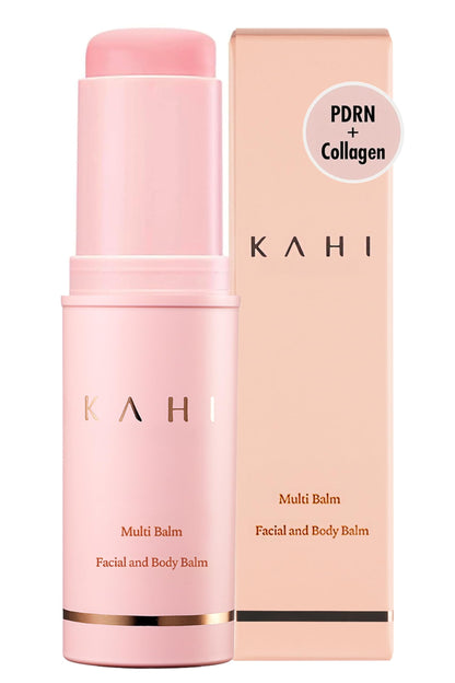 KAHI Wrinkle Bounce Multi Balm Stick | PDRN Collagen Wrinkle Stick | Korean Skin Care |All-in-One Hydrating Lip Balm Eye Cream Neck Cream Make Up Base & Face Mist Moisture Balm KAHIBuy Supplements Australia