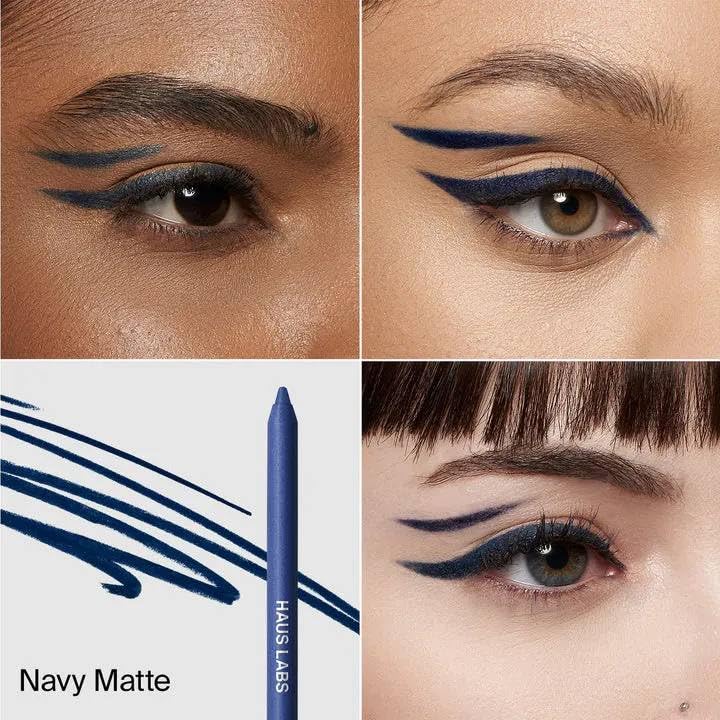 HAUS LABS BY LADY GAGA Optic Intensity Eco Eyeliner - Navy Matte + Complimentary Sheet Face Masque HAUS LABS BY LADY GAGABuy Supplements Australia
