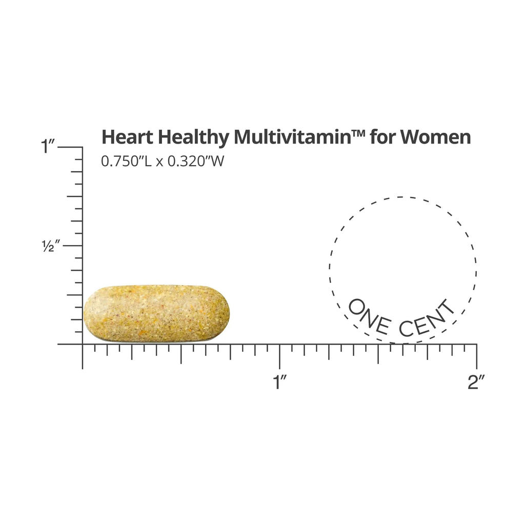 Dr. Sinatra Heart Healthy Multivitamin for Women with Vitamin D 1000 IU, A, B12, C, E, Biotin, Folate, and Zinc, 90 Tablets (30-Day Supply) Dr. Sinatra