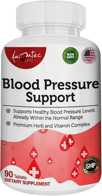 AAMATEC LIFE Blood Pressure Support Supplement 90 Capsules AAMATEC LIFEBuy Supplements Australia