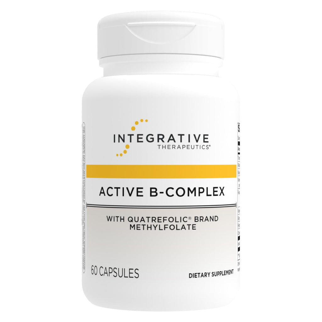 Integrative Therapeutics Active B-Complex - with Choline and Methylfolate - Cellular Energy, Immune Function & Heart Health Support with Vitamins B2, B6 & B12