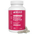 NUU3 Nature’s Superfuel Provides Daily Nutritional Support for Immunity, Wellness, Active Lifestyle & Well-Being - Vitamins Minerals & Antioxidants - 120 Capsules NUU3Buy Supplements Australia