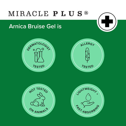 Miracle Plus Arnica Bruise Relief Gel + Magnesium Leg Relief Cream Bundle Miracle PlusBuy Supplements Australia