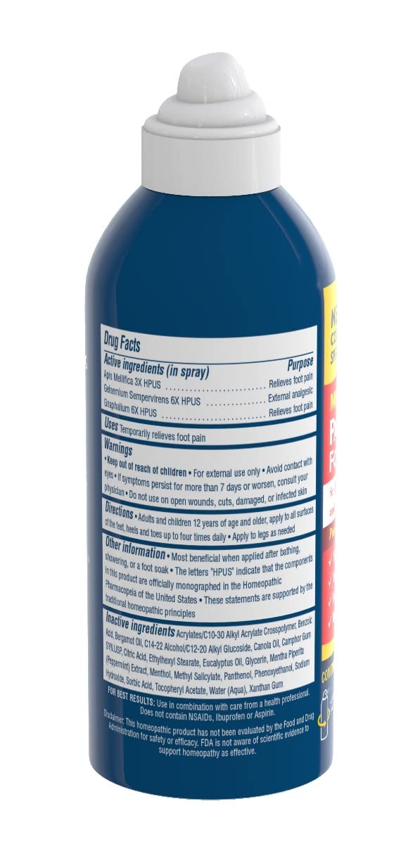 MagniLife Pain Relief Foot Spray, 3 oz, Pain Relief for Burning, Tingling or Sensitivity in Feet and Legs, No Alcohol Cooling Spray Moisturizes Dry, Cracked Heels MagniLifeBuy Supplements Australia