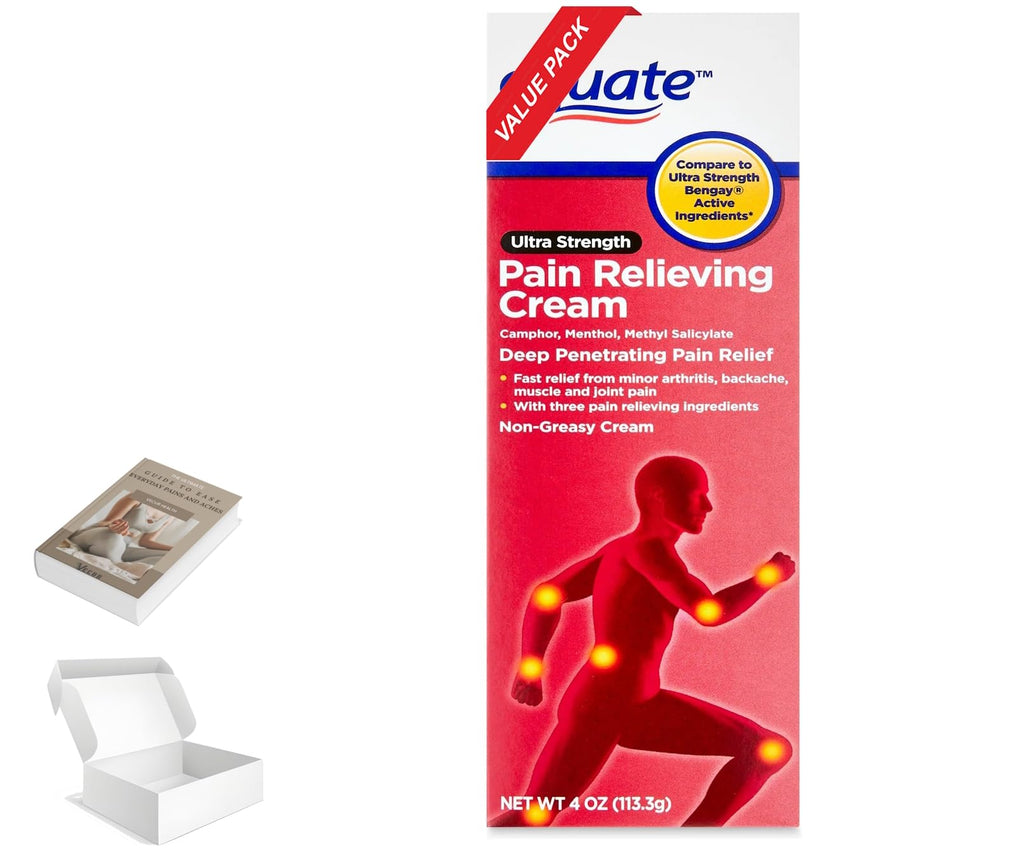 Equate Ultra Strength Pain Relieving Cream, Equate Ultra Strength Pain Relieving Cream Muscle Rub, 4 oz Aus HealthcareBuy Supplements Australia