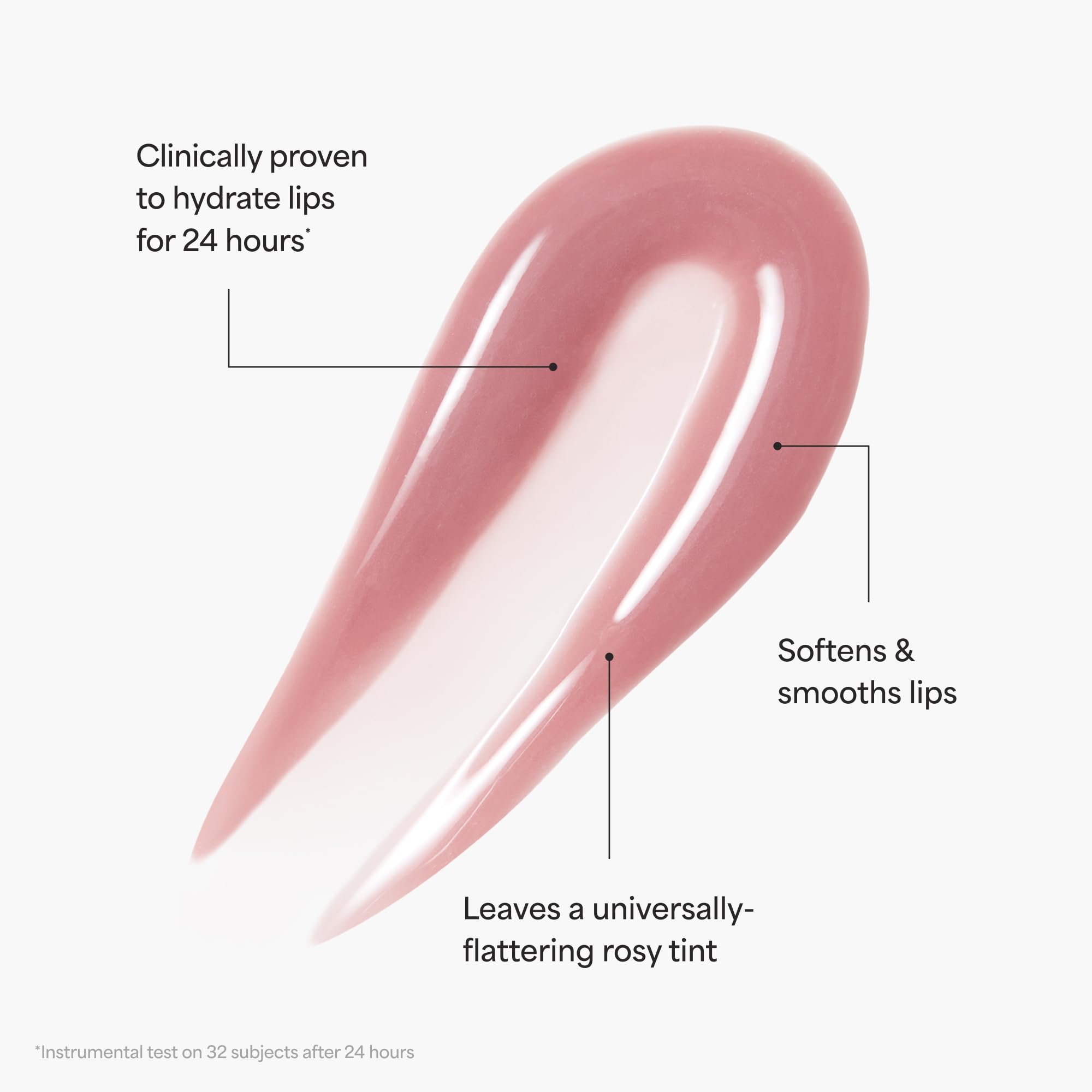 TULA Skin Care Rose Glow + Get It Lip Balm - Hydrating Peptide Lip Treatment with Hyaluronic Acid & Vitamin E, 0.28 oz., Rosy Tint TULABuy Supplements Australia