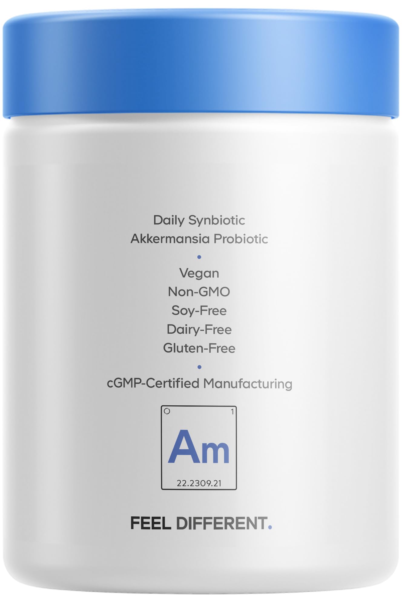 Codeage Akkermansia Muciniphila Probiotic Supplement - 3-Month Supply of Akkermansia & Chicory Inulin - Daily Synbiotic Probiotic Chicory Root - 100 Million AFUs - Gluten-Free - 90 Capsules CodeageBuy Supplements Australia