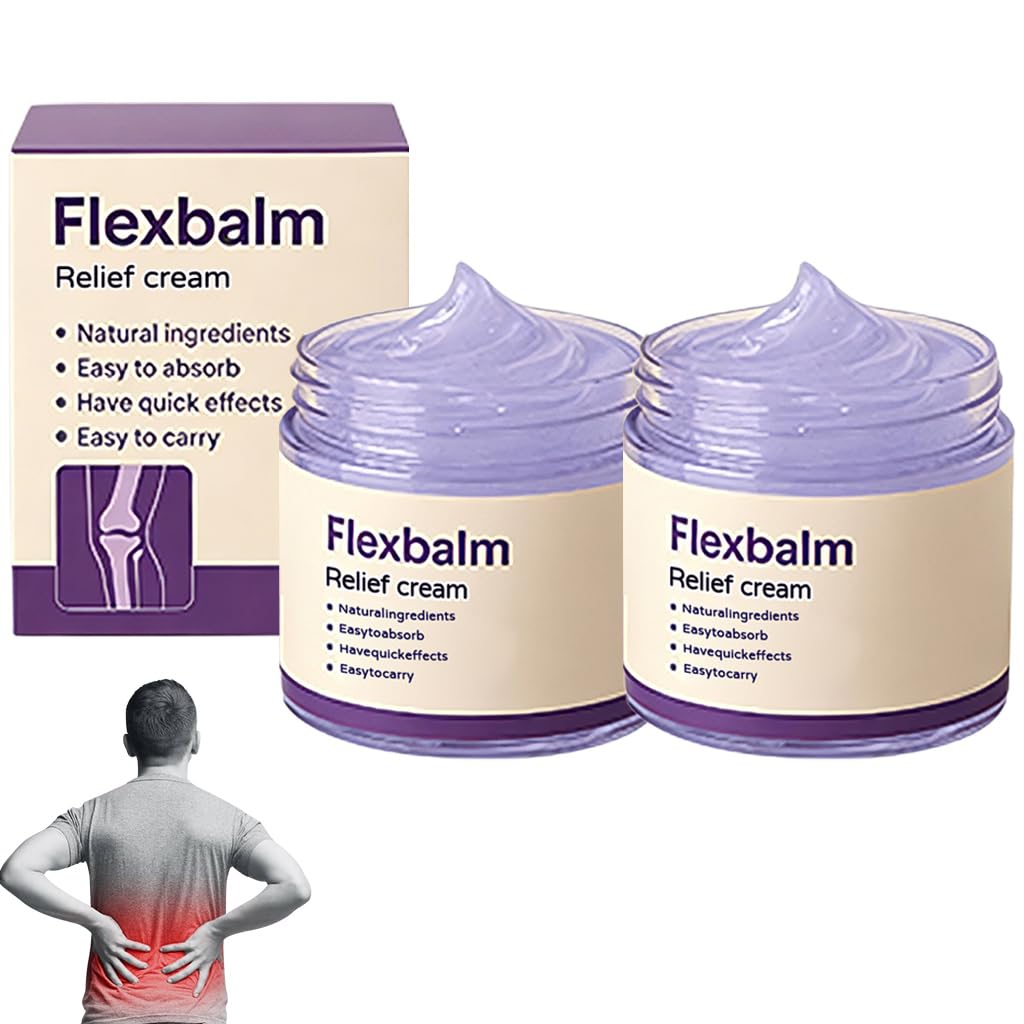 Flexbalm Rapid Joint Relief Gel, 2026 New Advanced Relief Soothing Massage Gel, Flexbalm Rapid Joint Relief Cream for Back, Neck, Hands, Knee (2PCS) DESIYUEBuy Supplements Australia
