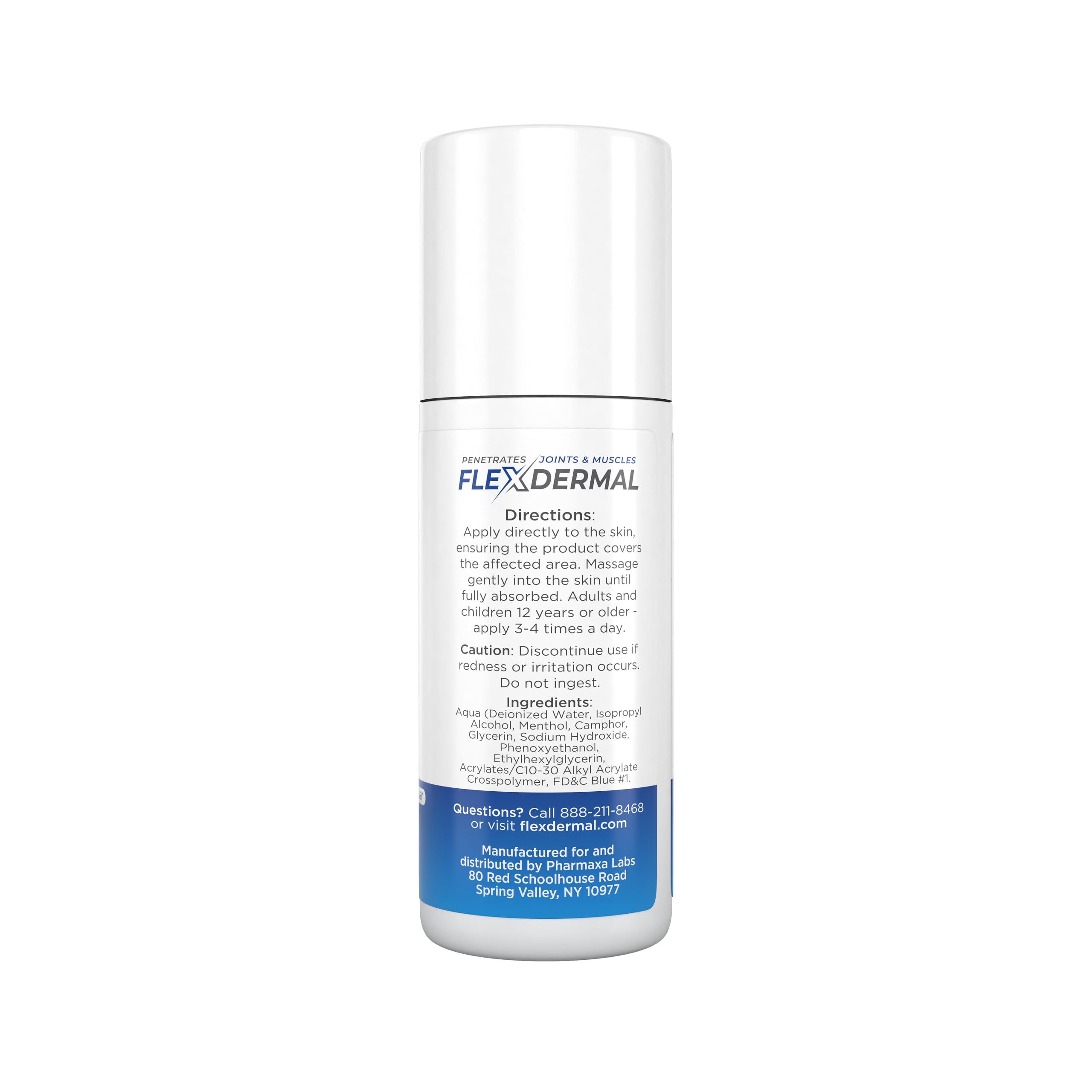 Flexdermal Topical Joint Relief Cream - Relieves Minor Aches and Discomfort in Muscles & Joints - Promotes Comfort, Mobility & Flexibility - Contains Menthol - Roll-On Gel - 3 fl oz (Pack of 1) FlexdermalBuy Supplements Australia
