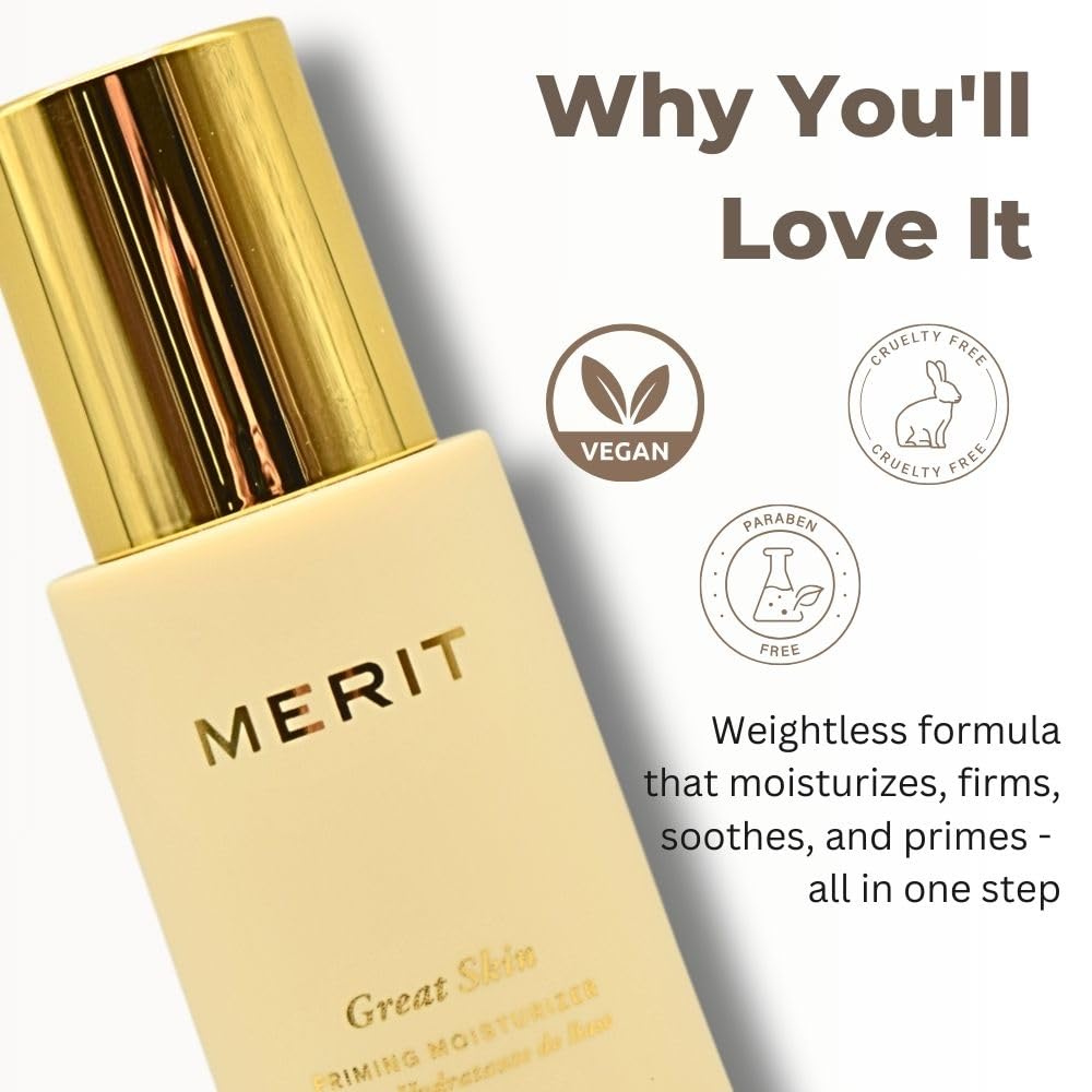 Merit Great Skin Priming And Firming Moisturizer With Peptides And Hyaluronic Acid MeritBuy Supplements Australia