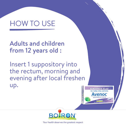 BOIRON Boiron Avenoc Suppositori, 10 CT BoironBuy Supplements Australia