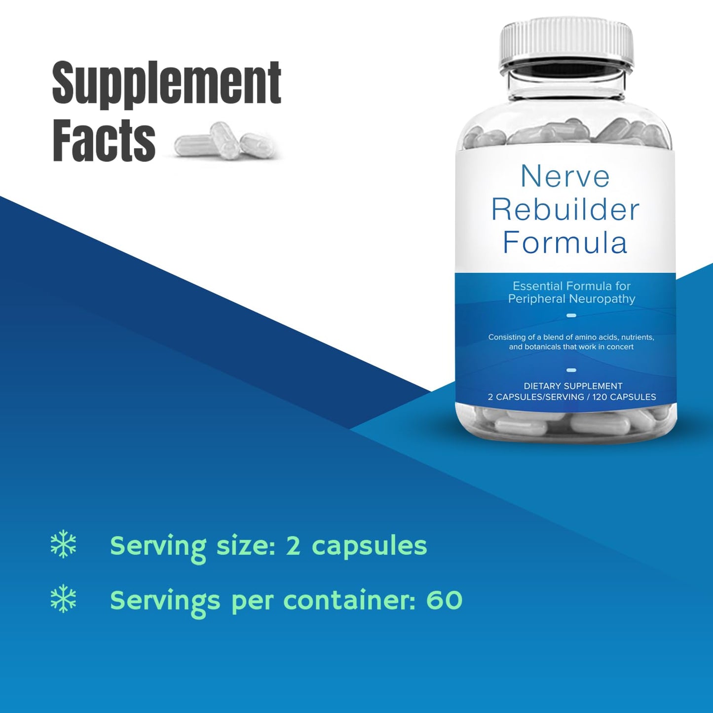 M PAIN MANAGEMENT TECHNOLOGIES Nerve Support Supplement - Nitric Oxide/L-Arginine - Feet Hand Legs Toe Maximum Strength Nerve Support Formula 120 Caps M PAIN MANAGEMENT TECHNOLOGIESBuy Supplements Australia